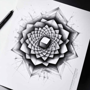 ornamental-mandala – tattoo design ideas free ai generated – orderly – for-sternum – Gallery: mandalas-and-similar-inkby-ai