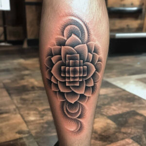 ornate – tattoo design ideas free ai generated – unbroken-circle – for-side – Gallery: mandalas-and-similar-inkby-ai