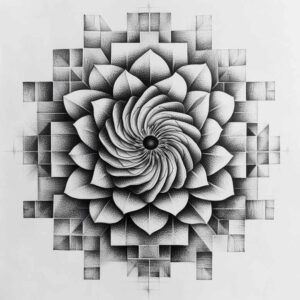 patterned – tattoo design ideas free ai generated – mandala – for-sternum – Gallery: mandalas-and-similar-inkby-ai