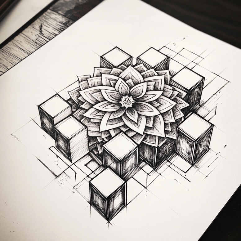 mandalas-and-similar tattoo design ideas infinite pattern detailed shapes symbol of determination