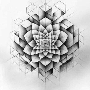 mandalas-and-similar tattoo design ideas geometric pattern floral motifs shows endurance