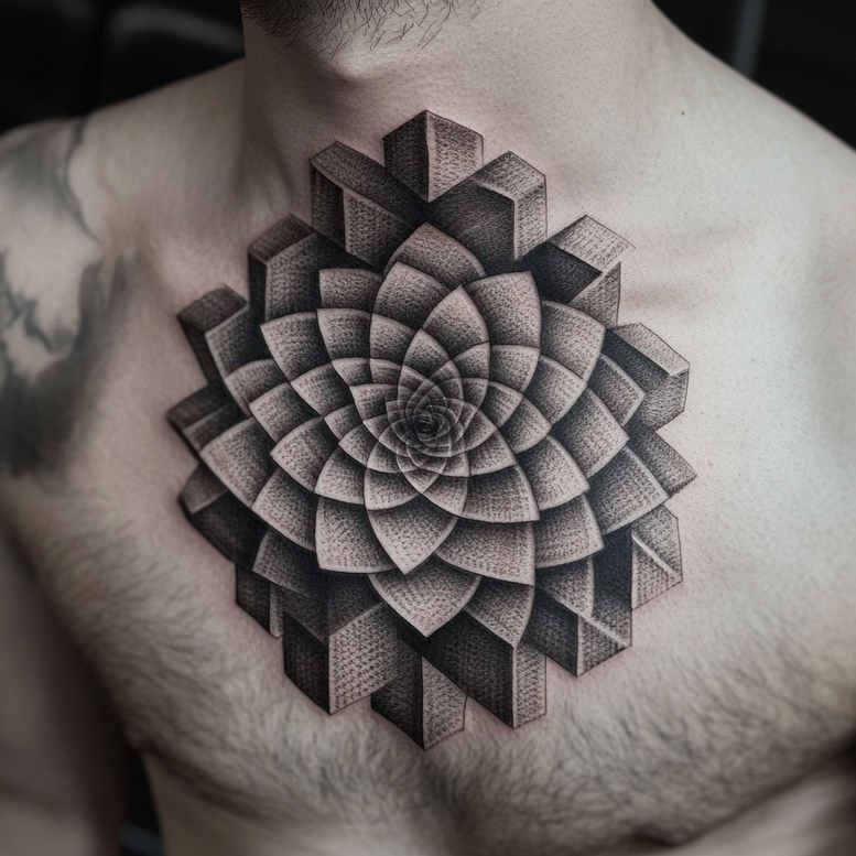 mandalas-and-similar tattoo design ideas infinity motif radial for full back