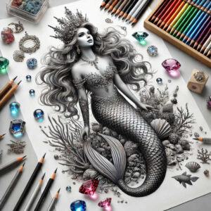 mermaids tattoo design ideas Realism detail accuracy magical stands for strength