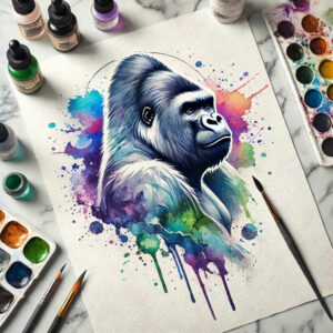 monkeys tattoo design ideas Surrealism fragmentation detailed hands stands for perseverance