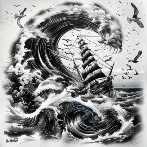 nature tattoo design ideas intricate shading natural for toe