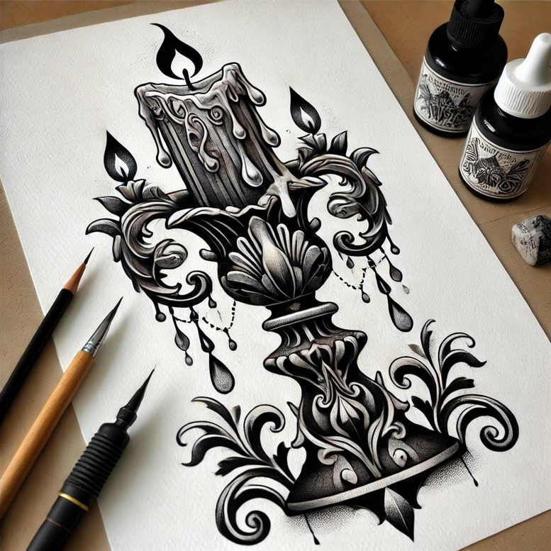 nature tattoo design ideas ultra-detailed naturalistic symbolising strength