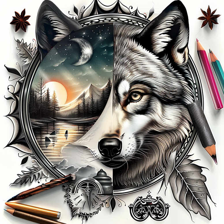 nature tattoo design ideas hyperrealistic wildlife motifs for forearm