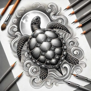 animals-as-talisman – tattoo design ideas free ai generated – realism-precise-anatomy – for-inner-arm – Gallery: other-animals-inkby-ai
