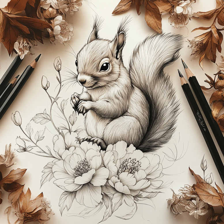 animals-with-ornament – tattoo design ideas free ai generated – surrealism-enigmatic-aura – for-full-back – Gallery: other-animals-inkby-ai