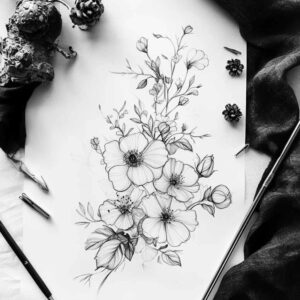 animals-with-ornamental-details – tattoo design ideas free ai generated – realism-photographic-quality – for-upper-chest – Gallery: other-animals-inkby-ai