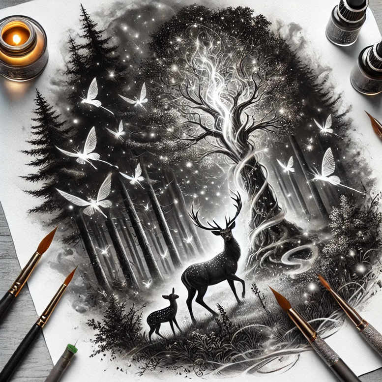 artistic-animals – tattoo design ideas free ai generated – realism-realistic-perspective – for-biceps – Gallery: other-animals-inkby-ai
