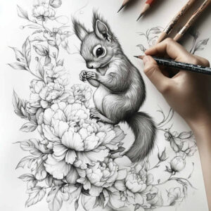 insects – tattoo design ideas free ai generated – realism-contour-shading – for-shoulder – Gallery: other-animals-inkby-ai