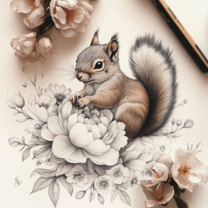 mystical-animals – tattoo design ideas free ai generated – neotraditional-artful-color – for-elbow – Gallery: other-animals-inkby-ai