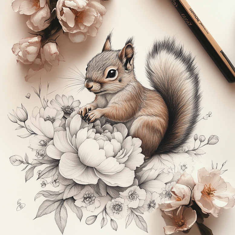 mystical-animals – tattoo design ideas free ai generated – neotraditional-artful-color – for-elbow – Gallery: other-animals-inkby-ai