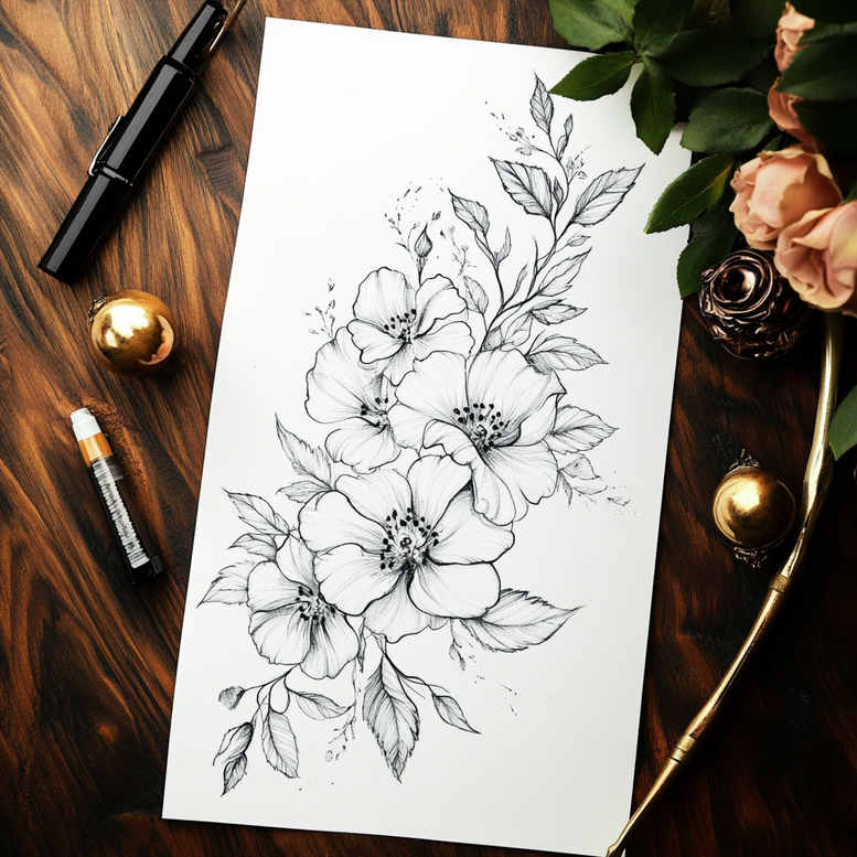 other-animals tattoo design ideas detailed linework detailed anatomy for wrist