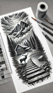 other-animals tattoo design ideas detailed linework intricate detail meaning endurance
