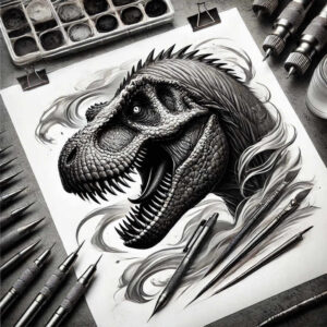 other-animals tattoo design ideas saturated hues natural texture for upper chest