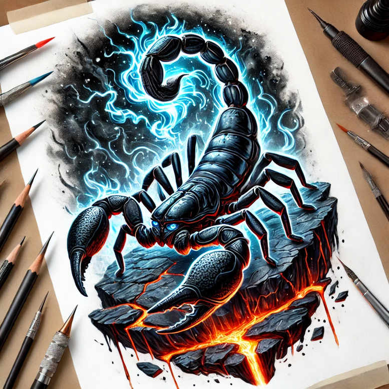other-animals tattoo design ideas illustrative style naturalistic for side torso