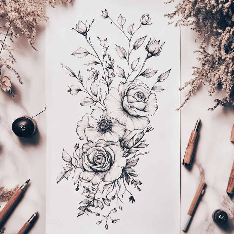 other-animals tattoo design ideas Surrealism altered reality wildlife stands for perseverance
