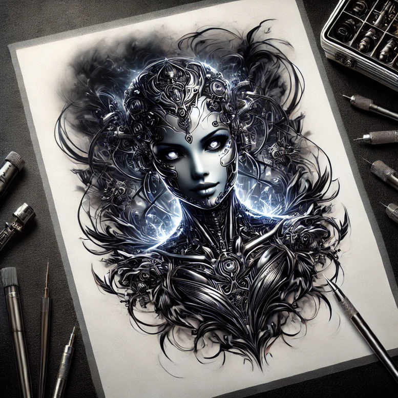 other-dark tattoo design ideas Surrealism transcendent paranormal shows perseverance
