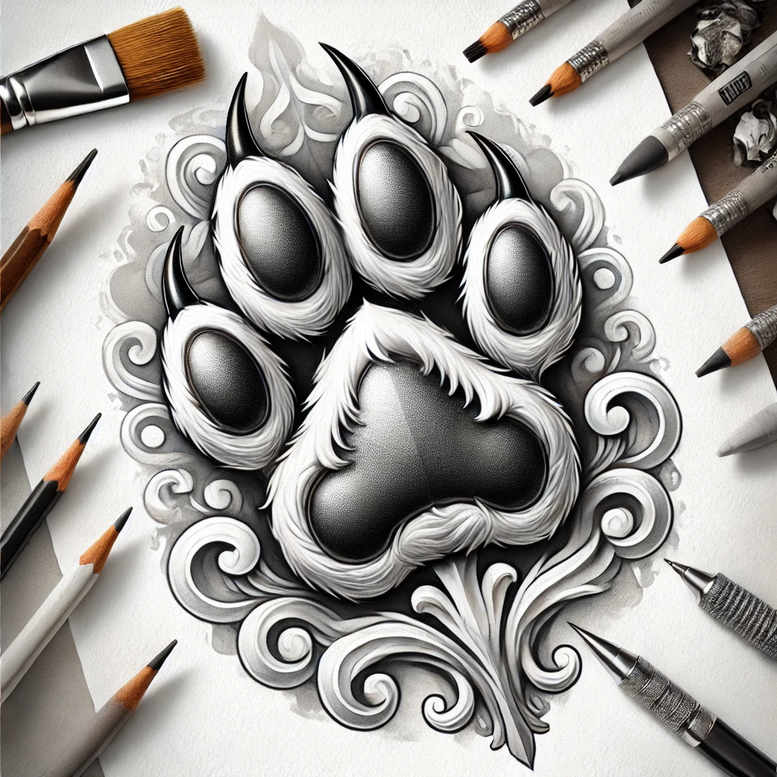 delicate-compositions – tattoo design ideas free ai generated – clean-shape – for-palm – Gallery: other-delicate-inkby-ai