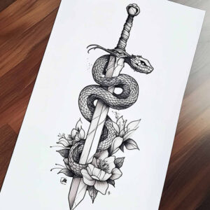 delicate-compositions – tattoo design ideas free ai generated – petite – for-elbow – Gallery: other-delicate-inkby-ai