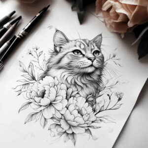 delicate-compositions – tattoo design ideas free ai generated – tiny-detail – for-triceps – Gallery: other-delicate-inkby-ai