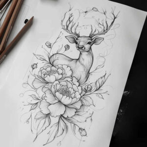 delicate-minimalist-tattoos-for-men – tattoo design ideas free ai generated – tiny-motif – for-temple – Gallery: other-delicate-inkby-ai