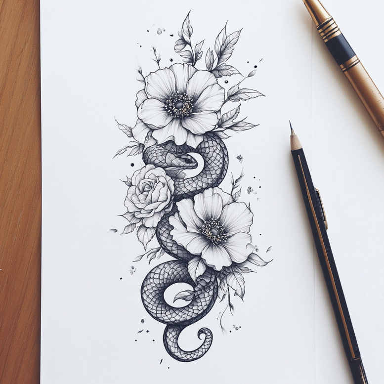 delicate-ornaments – tattoo design ideas free ai generated – precise – for-full-back – Gallery: other-delicate-inkby-ai