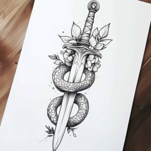 delicate-shading – tattoo design ideas free ai generated – elegant – for-outer-arm – Gallery: other-delicate-inkby-ai