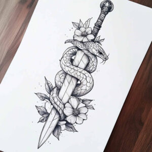 feather-tattoos – tattoo design ideas free ai generated – clean-shape – for-inner-arm – Gallery: other-delicate-inkby-ai