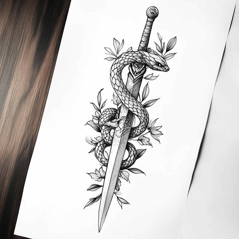for-women – tattoo design ideas free ai generated – diminutive – for-knee – Gallery: other-delicate-inkby-ai