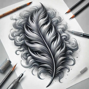 geometric-tattoos – tattoo design ideas free ai generated – sparse – for-upper-thigh – Gallery: other-delicate-inkby-ai