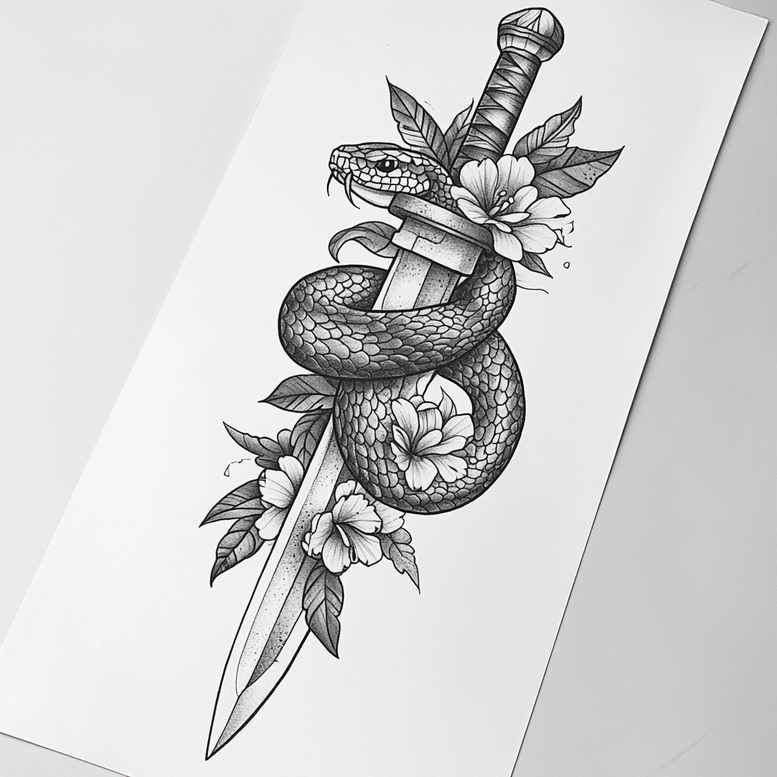 life-motif-tattoos – tattoo design ideas free ai generated – airy-touch – for-back-shoulder – Gallery: other-delicate-inkby-ai