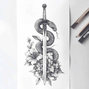 light-feminine-tattoos – tattoo design ideas free ai generated – clean-stroke – for-back – Gallery: other-delicate-inkby-ai