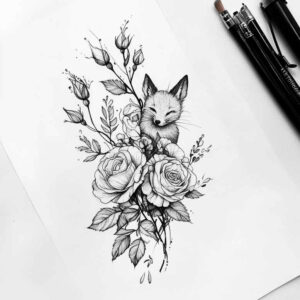 light-geometric-patterns – tattoo design ideas free ai generated – fine-line – for-forearm – Gallery: other-delicate-inkby-ai