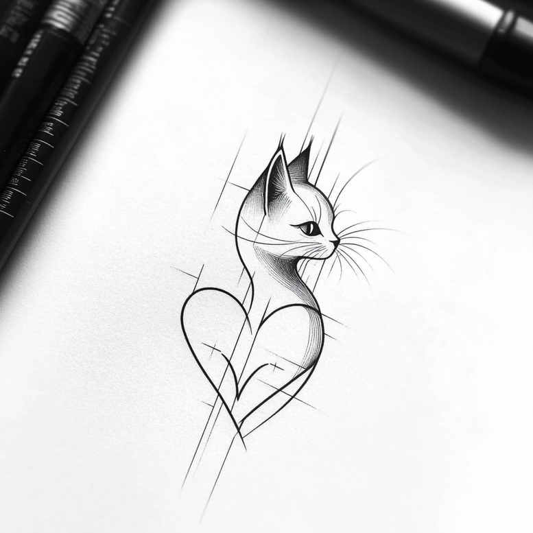 light-ornaments – tattoo design ideas free ai generated – basic – for-upper-arm – Gallery: other-delicate-inkby-ai