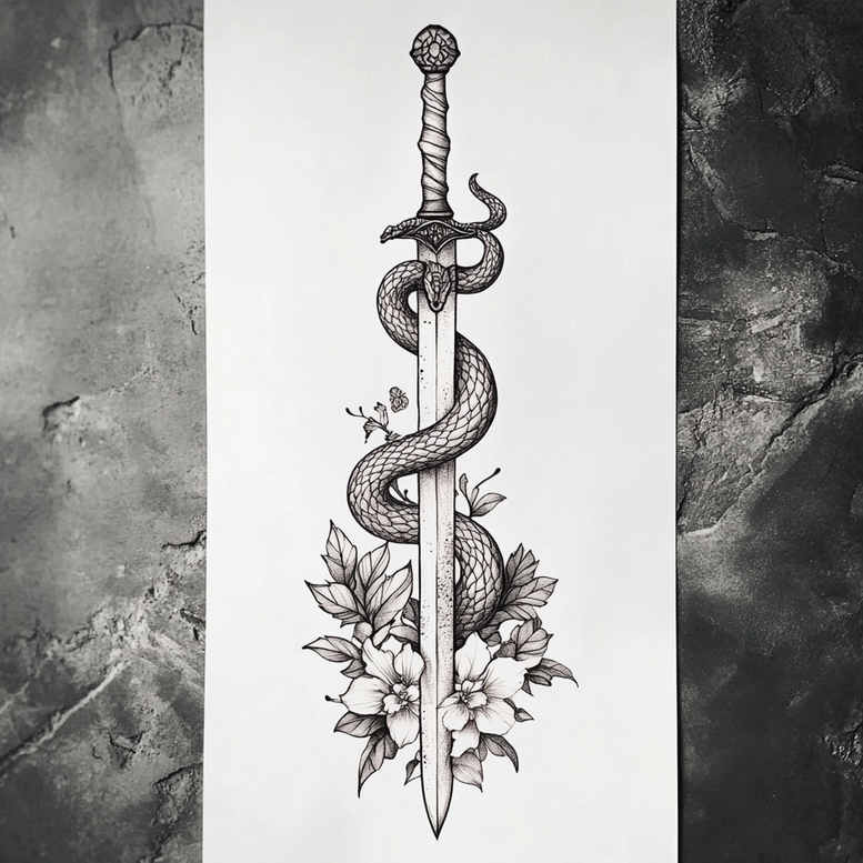 light-ornaments – tattoo design ideas free ai generated – delicate – for-side – Gallery: other-delicate-inkby-ai