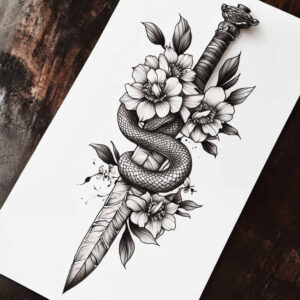 light-ornaments – tattoo design ideas free ai generated – plain-tattoo – for-chest – Gallery: other-delicate-inkby-ai