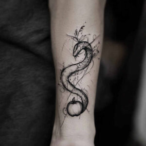 light-shading – tattoo design ideas free ai generated – simple-form – for-upper-thigh – Gallery: other-delicate-inkby-ai
