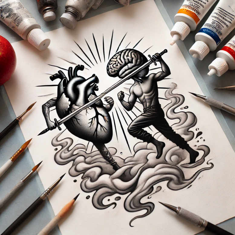 organic-line-tattoos – tattoo design ideas free ai generated – slender – for-upper-chest – Gallery: other-delicate-inkby-ai