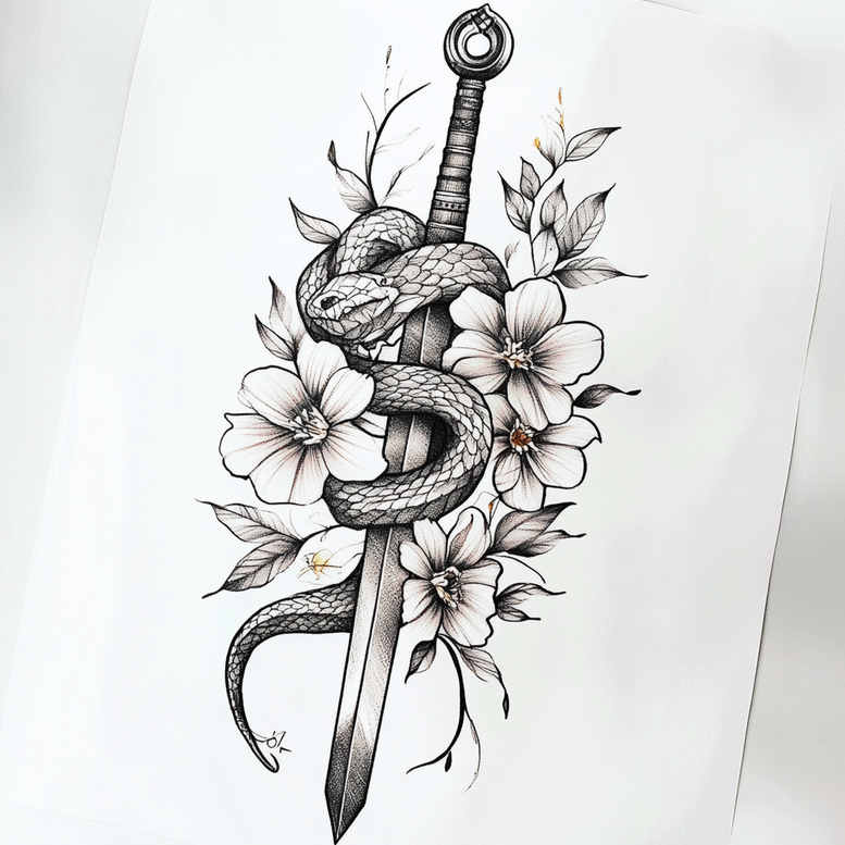 small-element-tattoos – tattoo design ideas free ai generated – mini-ink – for-back-of-neck – Gallery: other-delicate-inkby-ai