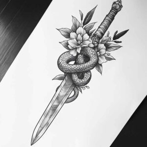small-tattoos – tattoo design ideas free ai generated – crisp-outline – for-side-torso – Gallery: other-delicate-inkby-ai