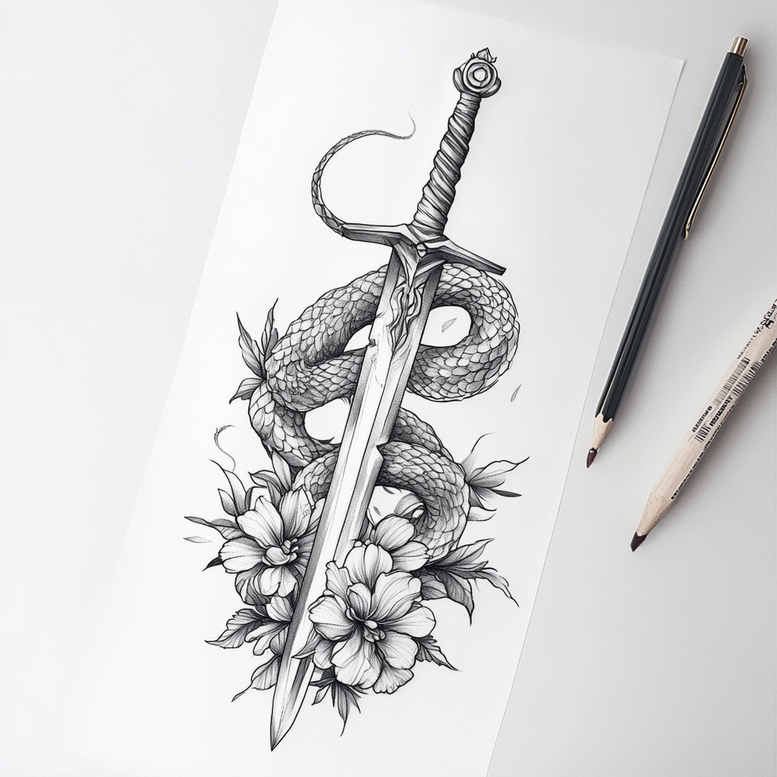 subtle-feather-tattoos – tattoo design ideas free ai generated – sparse – for-calf – Gallery: other-delicate-inkby-ai