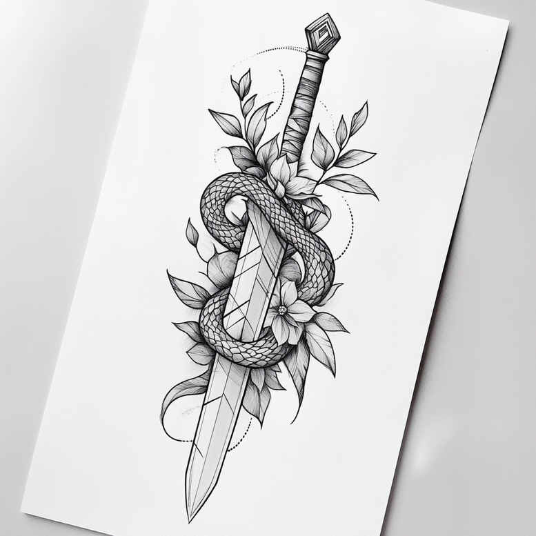 symbol-tattoos – tattoo design ideas free ai generated – understated – for-lower-chest – Gallery: other-delicate-inkby-ai