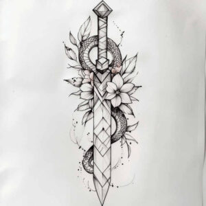 other-delicate tattoo design ideas single color detailed textures for hip
