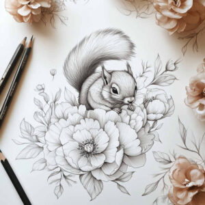 other-delicate tattoo design ideas no shading flowing shows resilience