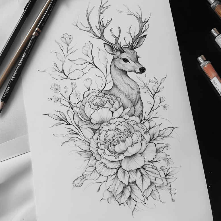 other-delicate tattoo design ideas quiet soft textures shows endurance