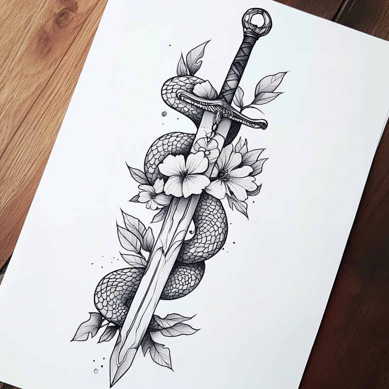 other-delicate tattoo design ideas clean stroke subtle shading for lower chest