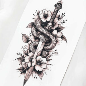 tattoos-with-soft-shading – tattoo design ideas free ai generated – sparse – for-behind-ear – Gallery: other-delicate-inkby-ai